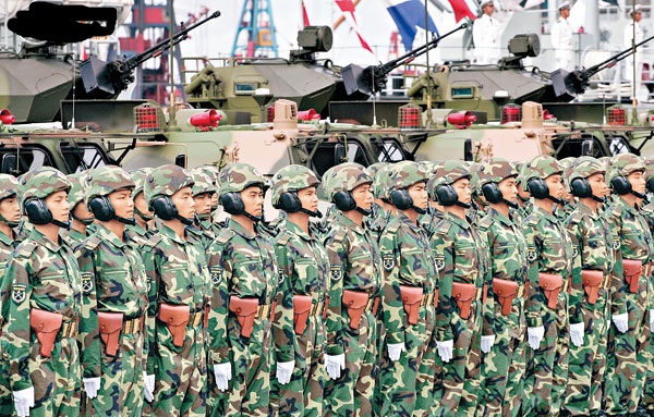 有分析認為中國軍方已做好軍事鬥爭準備，圖為解放軍部隊。