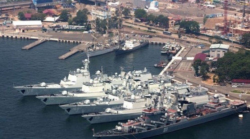 中國兩國海上聯合軍演已經保持了很多年