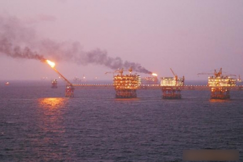 越南在中國南海非法開採油氣資源
