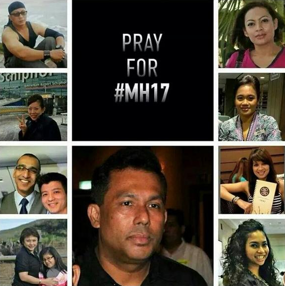 墜毀MH17航班機組人員