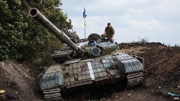 Ukrainian forces have recently made gains against pro-Russia separatists in the east
