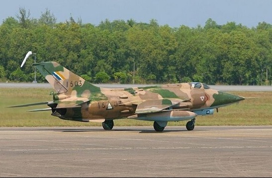 緬甸空軍強5強擊機