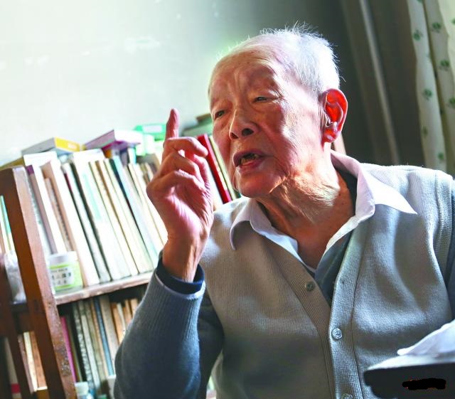 107歲的周有光經歷中國百年變遷，學貫東西，頭腦清晰。